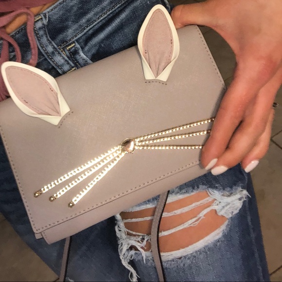 2XHP!!🐰NWT! Rabbit Winnie Kate Spade Clutch - Picture 3 of 8